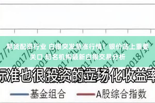 期货配资行业 白银突发急涨行情！银价站上重要关口 知名机构最新白银交易分析