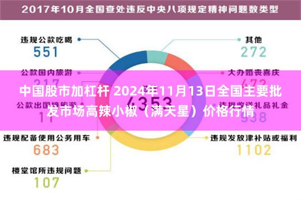 中国股市加杠杆 2024年11月13日全国主要批发市场高辣小椒（满天星）价格行情