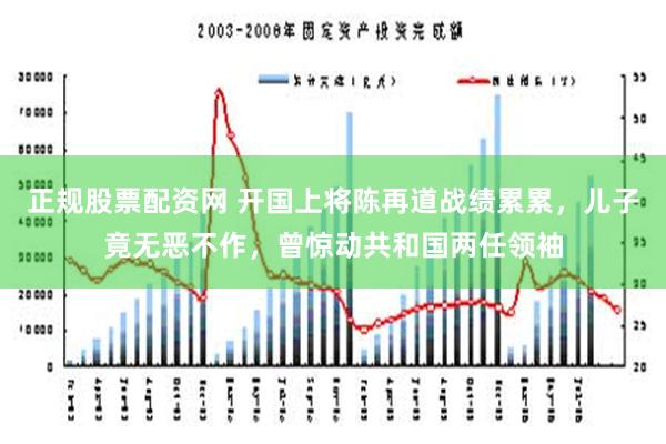 正规股票配资网 开国上将陈再道战绩累累，儿子竟无恶不作，曾惊动共和国两任领袖